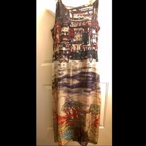 Beautiful semi sheer maxi dress